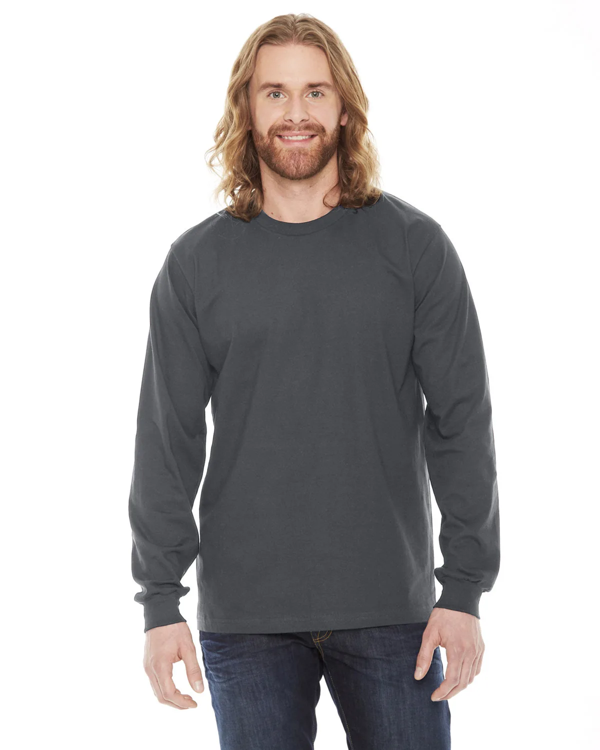 American Apparel® Unisex Fine Jersey Long-Sleeve T-Shirt
