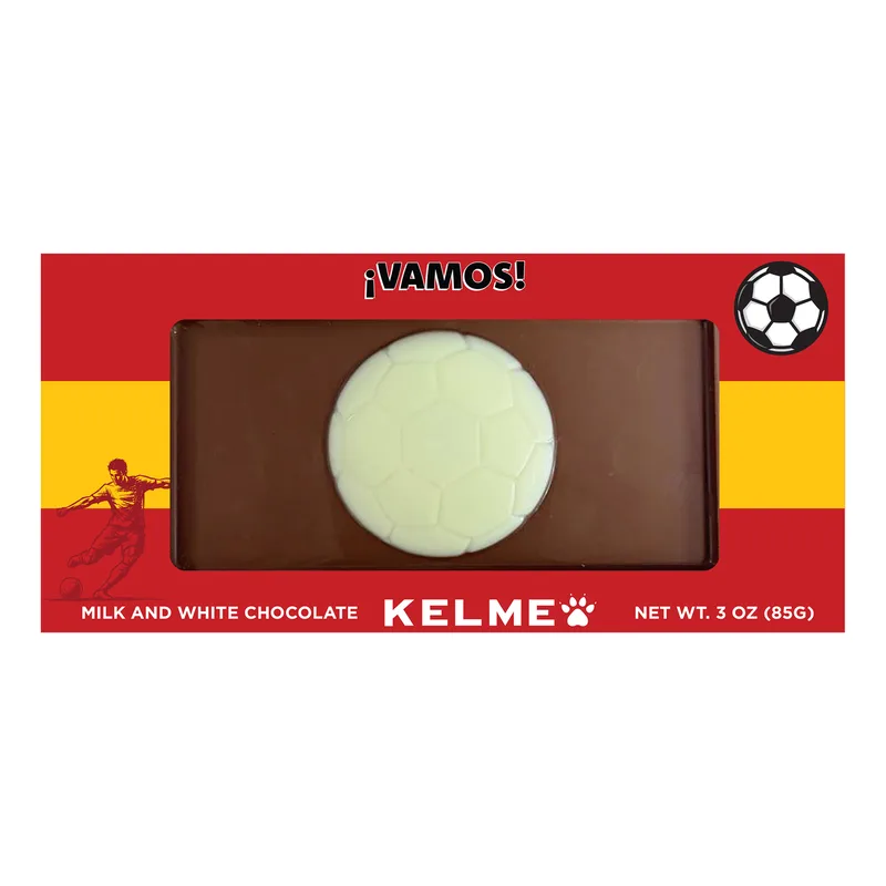 Soccer Two Tone Chocolate Bar