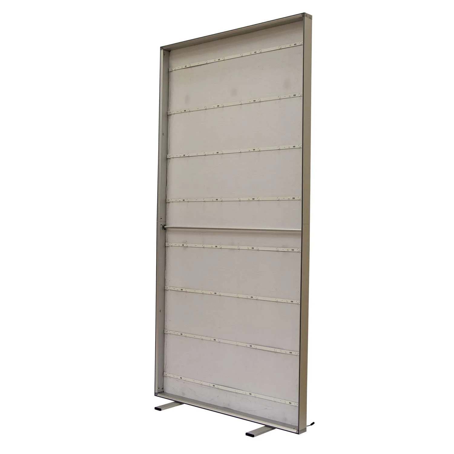 3' x 6.5' Standard SEG Glo Floor Hardware view 2