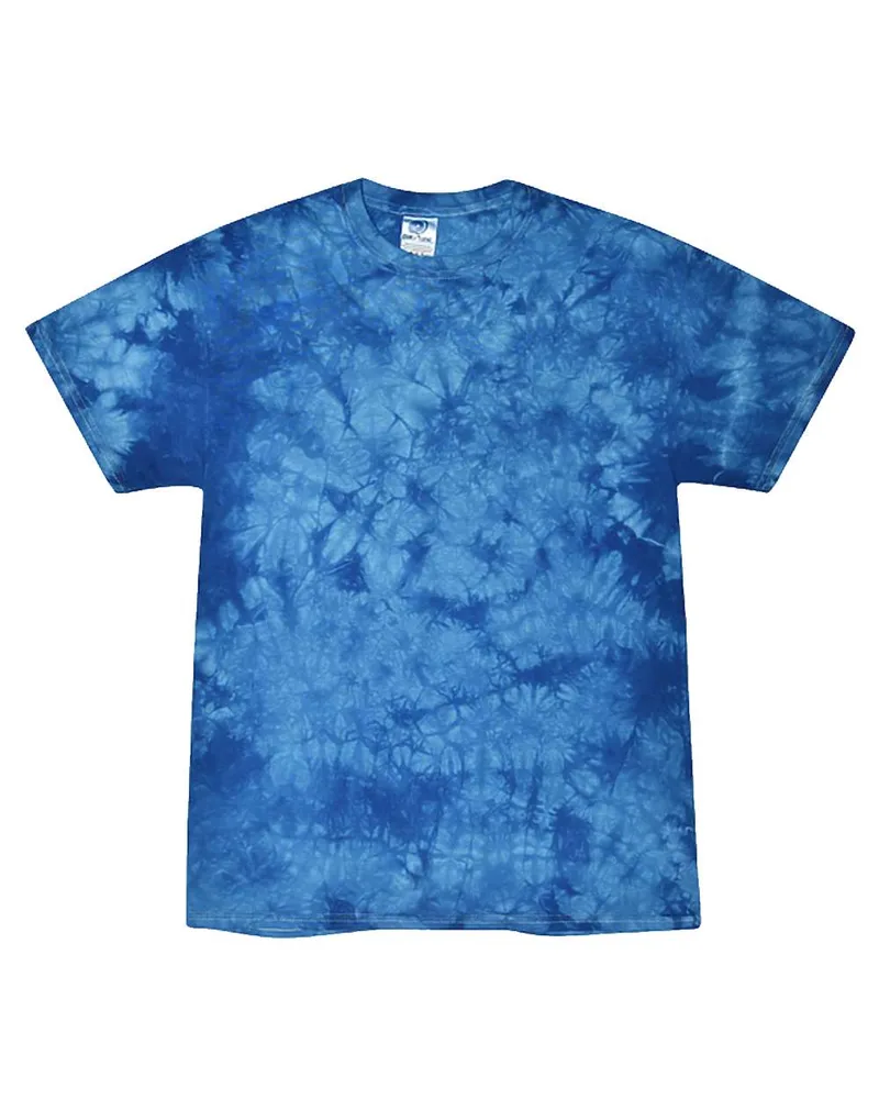 COLORTONE® Short Sleeve Tie-Dye Crystal Wash T-Shirt view 5