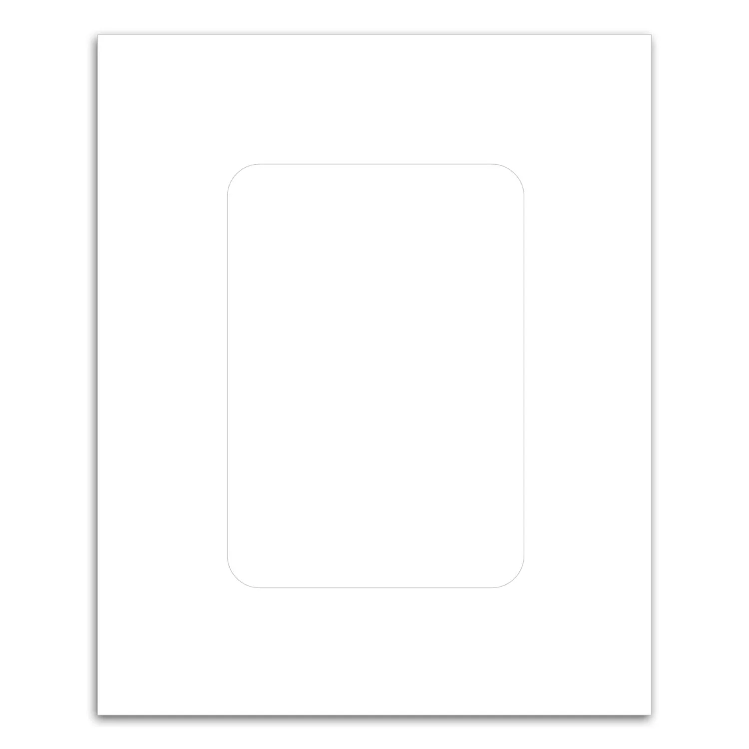 Rectangle Punch Out Picture Frame Magnet view 2