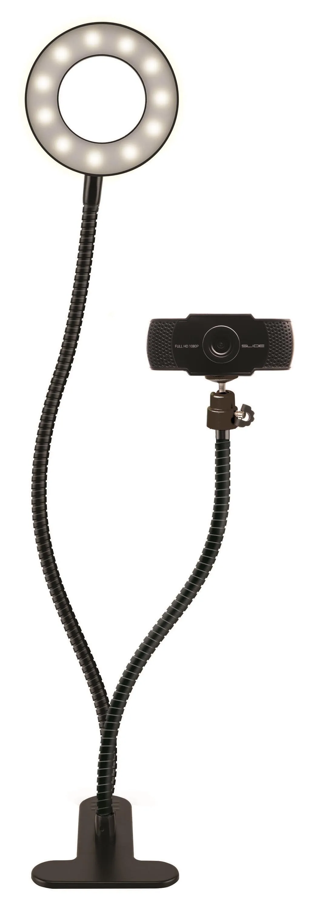 SLIDE Slide Hd Webcam With Ring Light