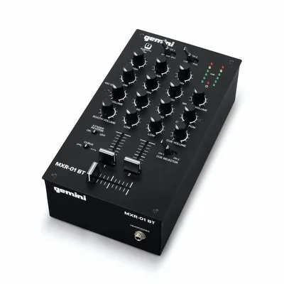 Gemini 2-Channel Dj Mixer w/Bluetooth Input
