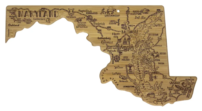 Destination Maryland Cutting & Serving Board