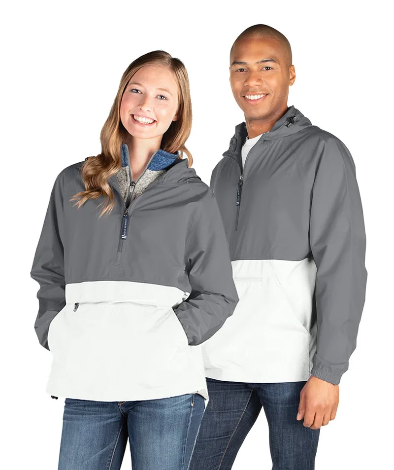 Unisex Color Blocked Pack-N-Go® Pullover