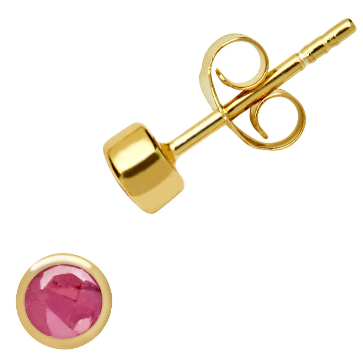 Jilco Inc Birthstone Studs- July