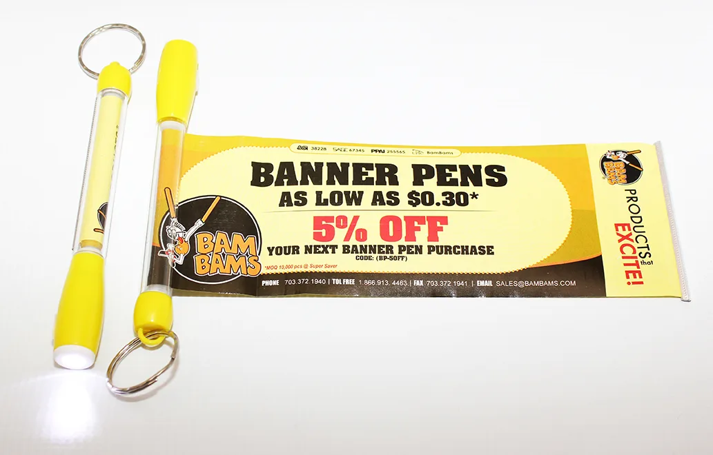 Banner Keychain Torch