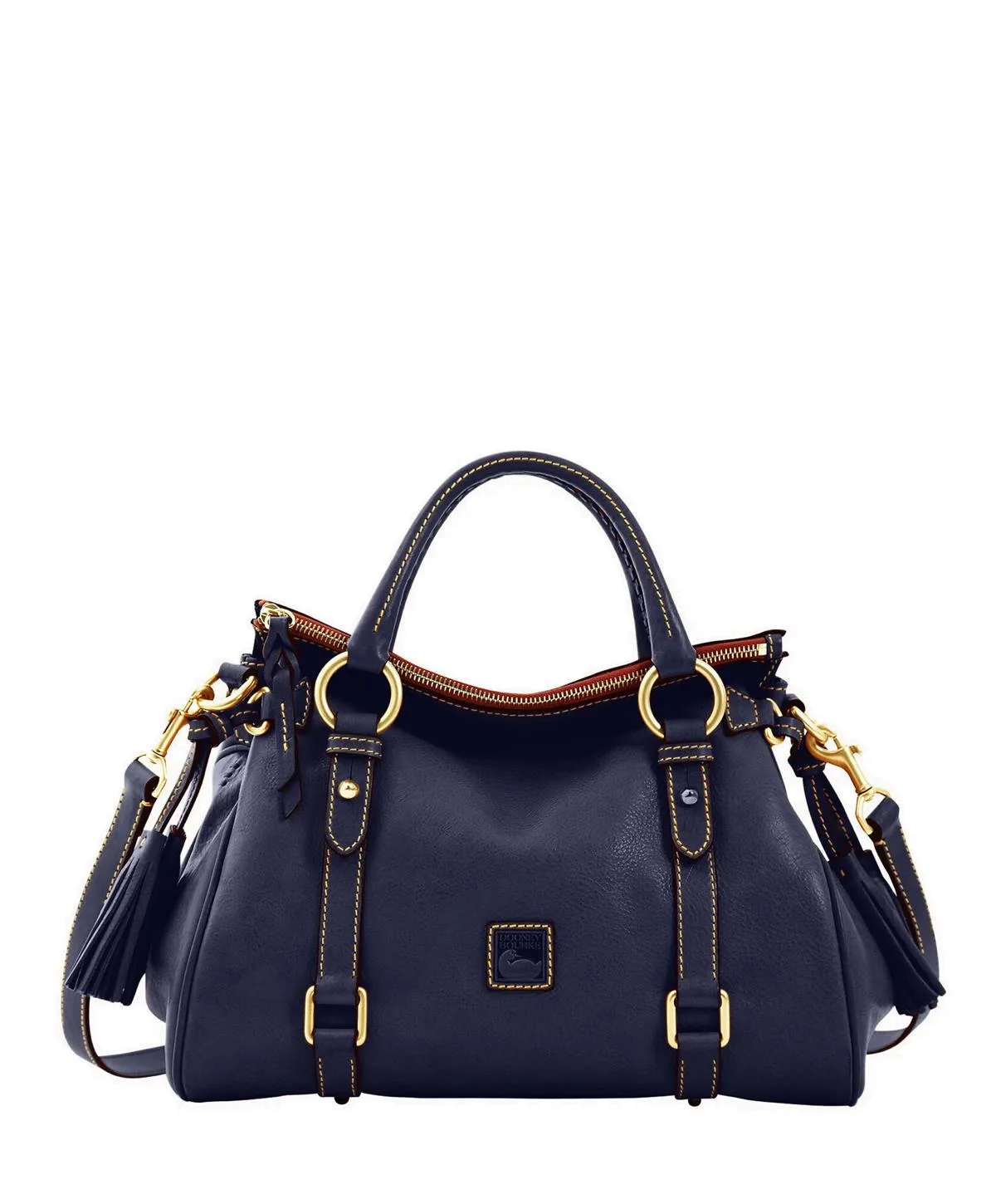 Dooney & Bourke Florentine Navy Satchel