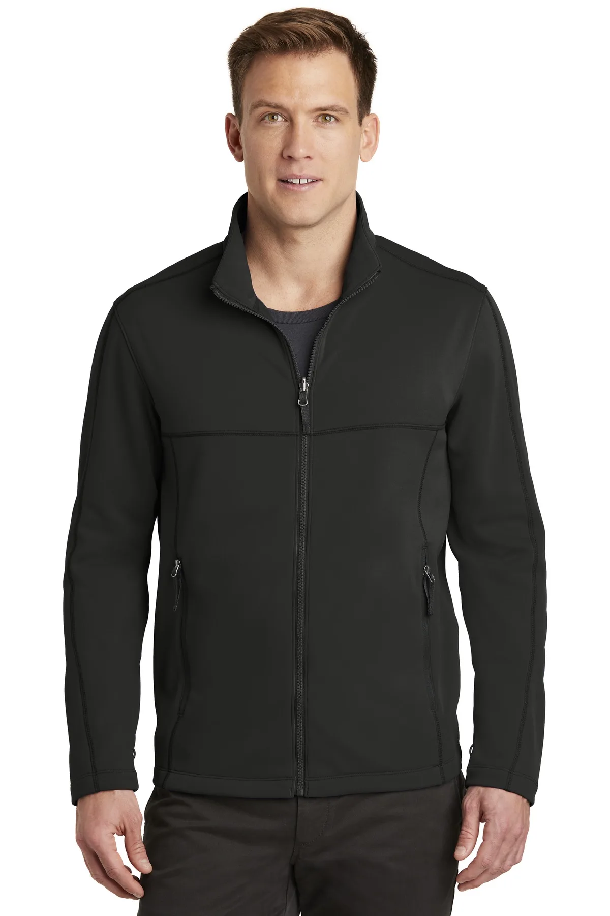Port Authority ® Collective Smooth Fleece Jacket. view 2