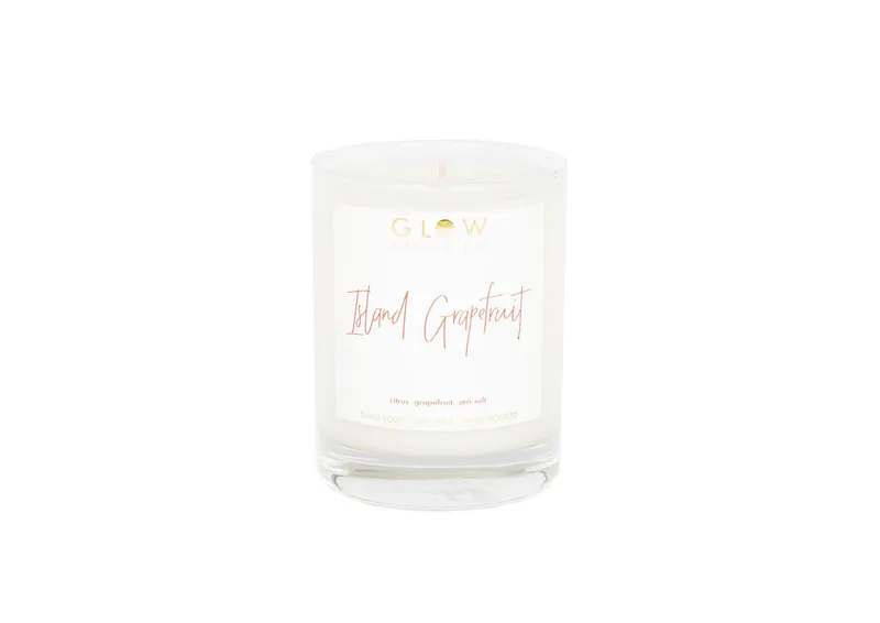 Glow Candle Company 14Oz Island Grapefruit Soy Candle