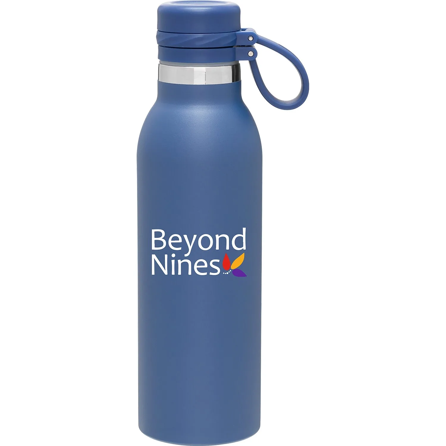 20 oz h2go Relay Water Bottle (Matte Navy)