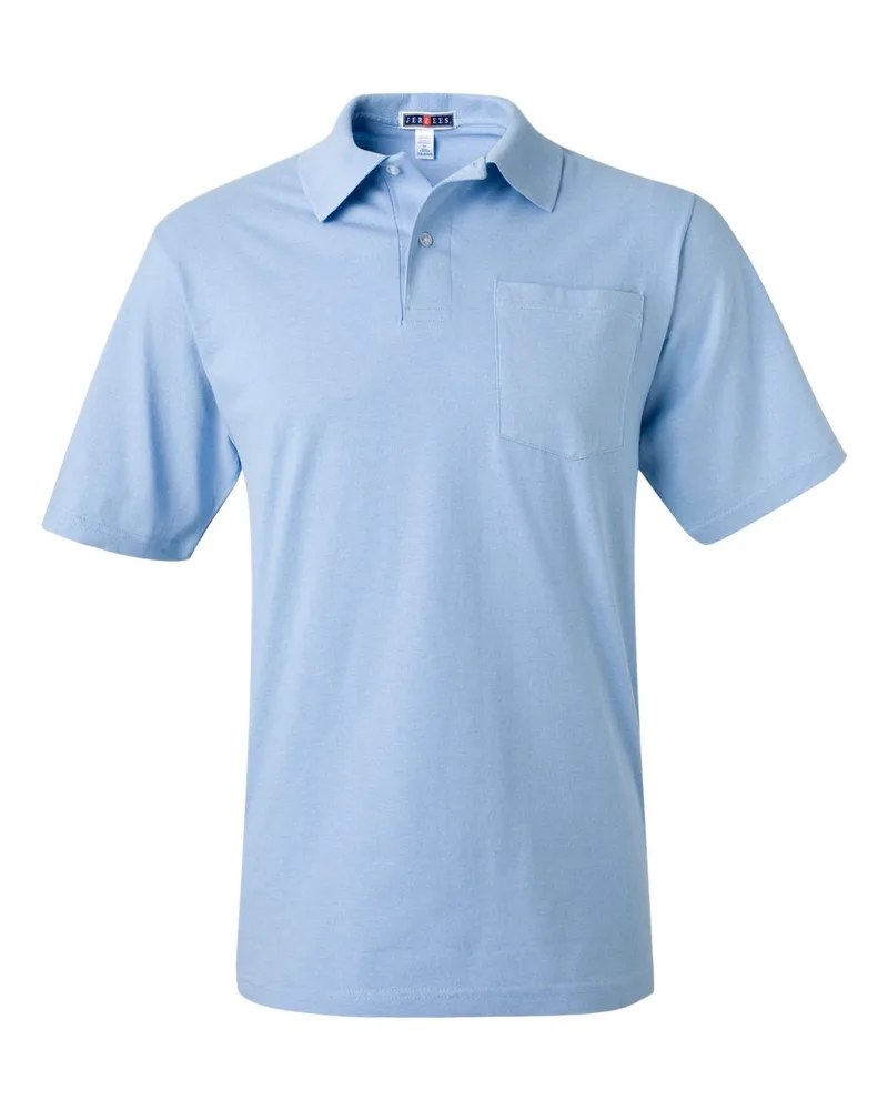 Jerzees® SpotShield™ 50/50 Polo w/Pocket view 5