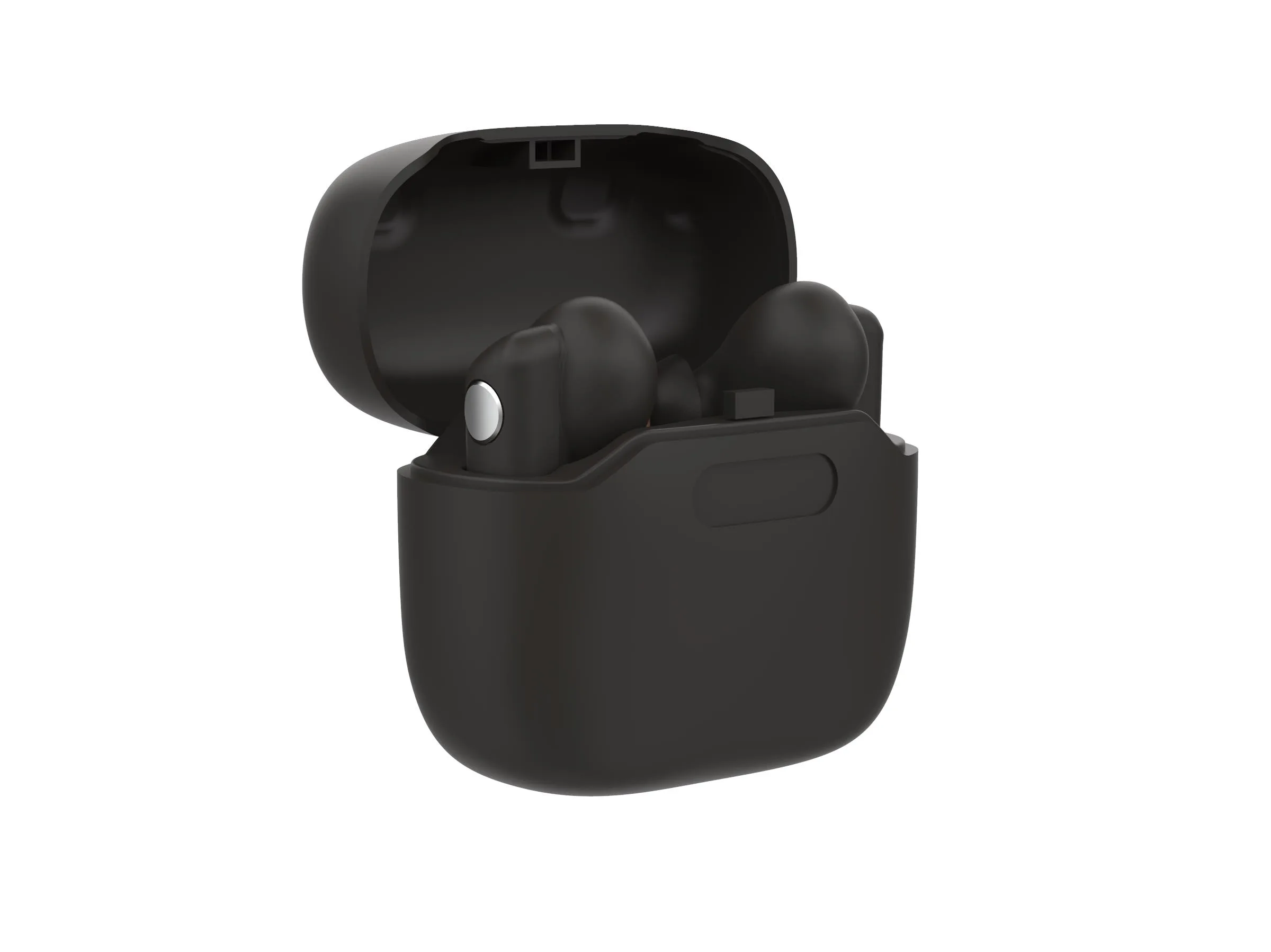 Vivitar® Black True Wireless Ear Buds w/UV Sterilizing Charging Case