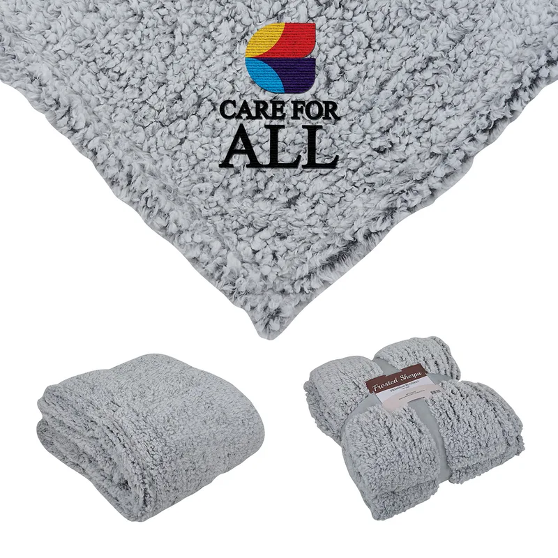 St. Cloud 50" x 60" Frosted Sherpa Blanket