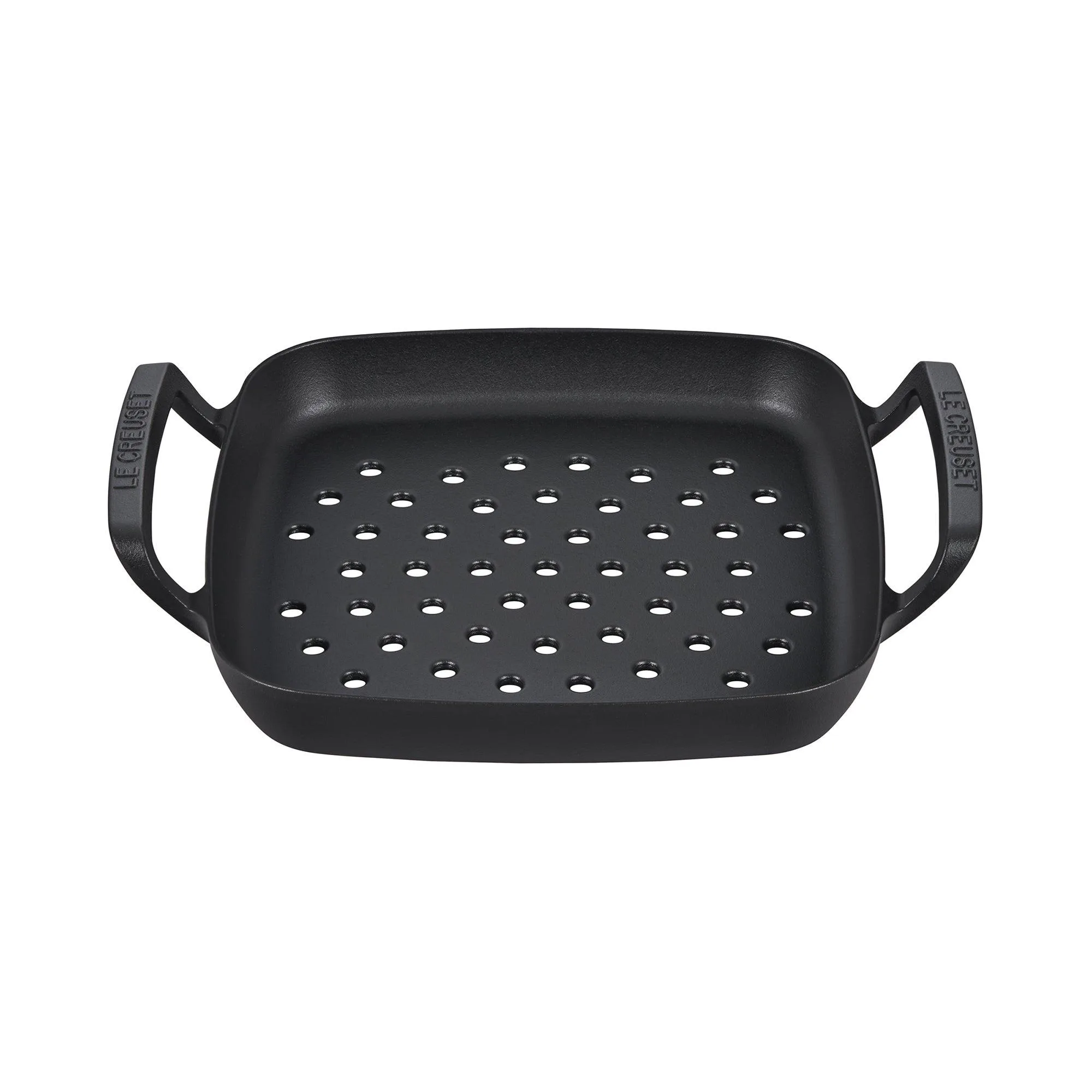Le Creuset Alpine Outdoor 12" Square Cast Iron Grill Basket