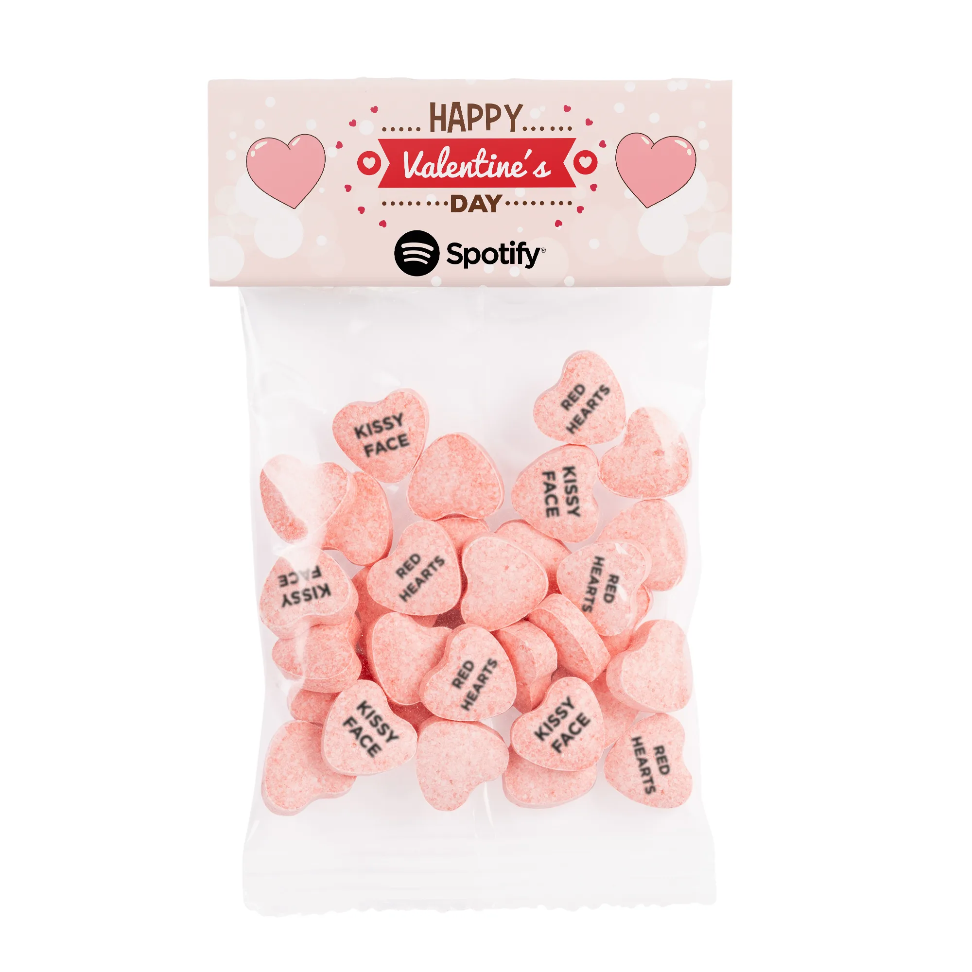 Header Bag Small - Imprinted Conversation Hearts