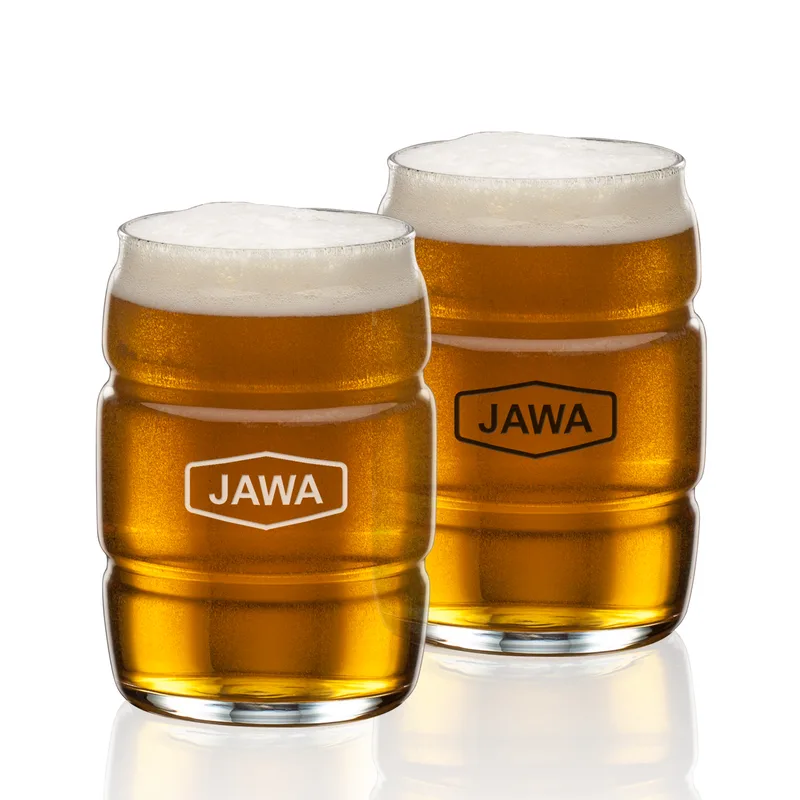 Barrel Beer Glass - 16oz