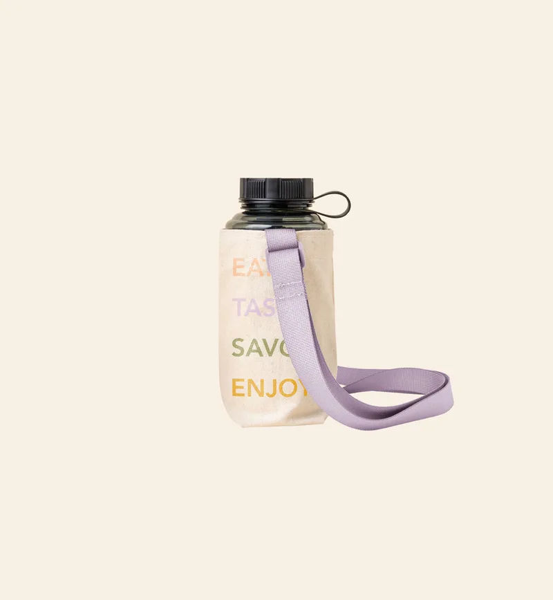 Simple Hydration Sling Pouch (Natural Canvas)