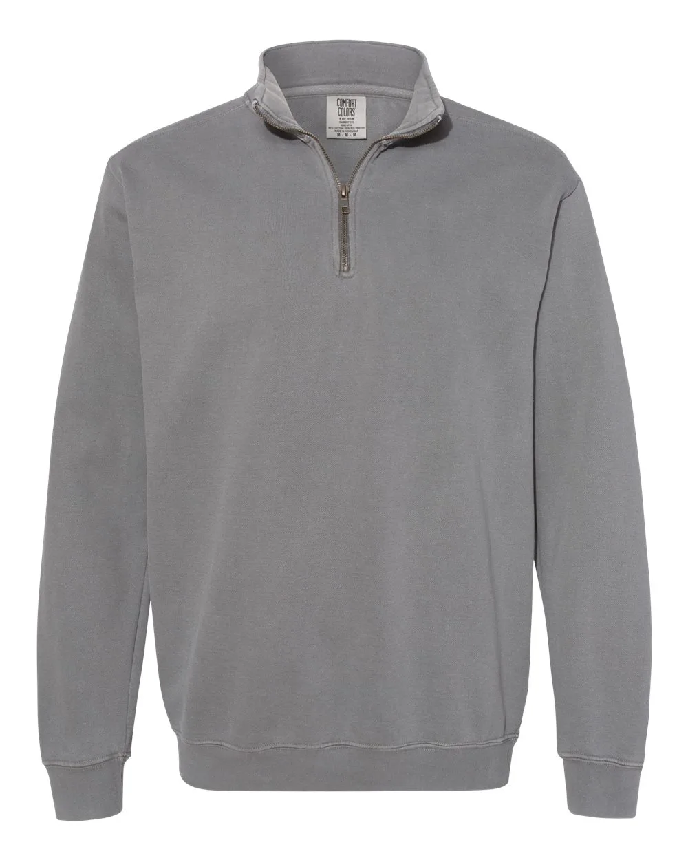 Comfort Colors Garment-Dyed Quarter Zip Sweatshirt view 3