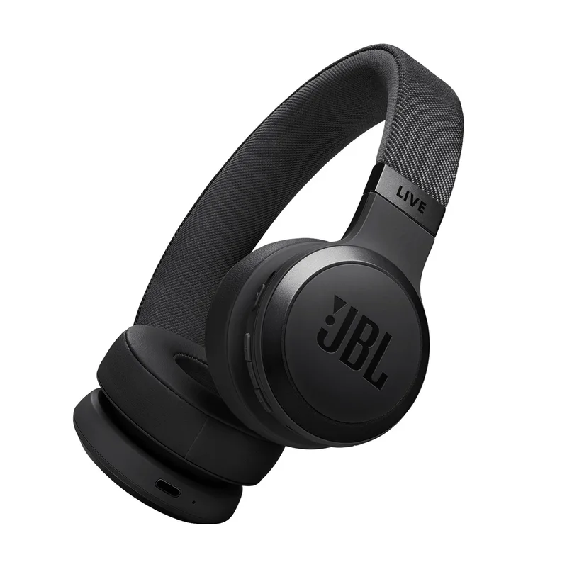 JBL Live 670Nc True Anc Wireless On Ear Headphones Black