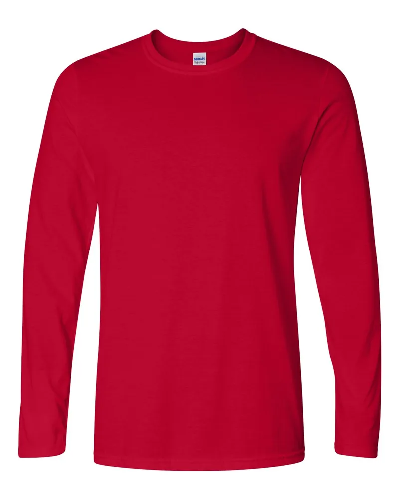 Gildan® Unisex Softstyle® Long Sleeve T-Shirt view 5