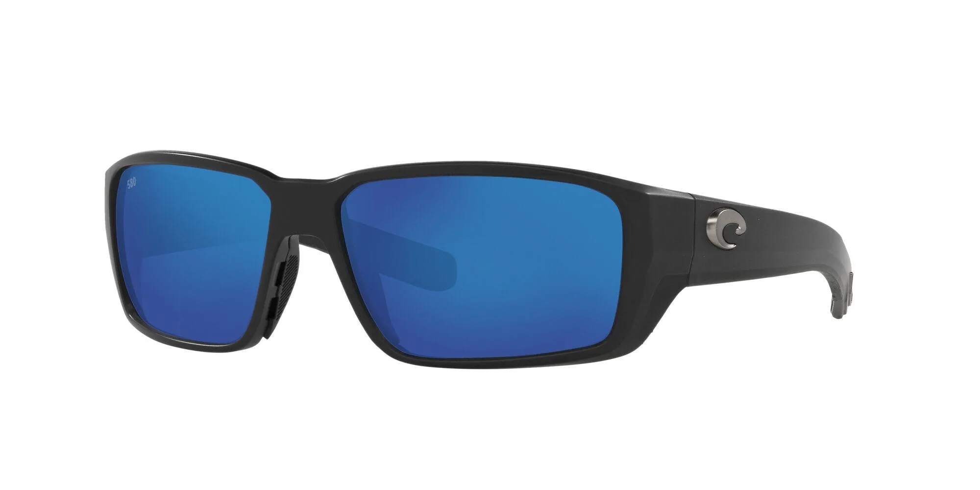 Costa Del Mar Fantail Pro Sunglasses - (Frame) Matte Black; (Lens) Blue Mirror 580G