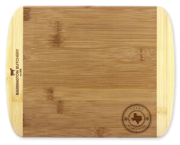 Texas State Stamp 2-Tone 11" Cutting Board
