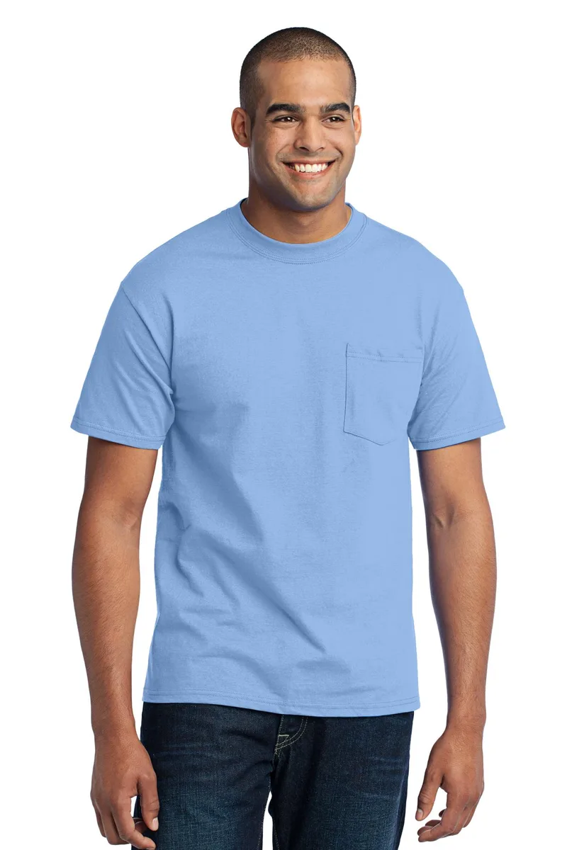 Port & Co™ Core Blend Pocket Tee. view 5