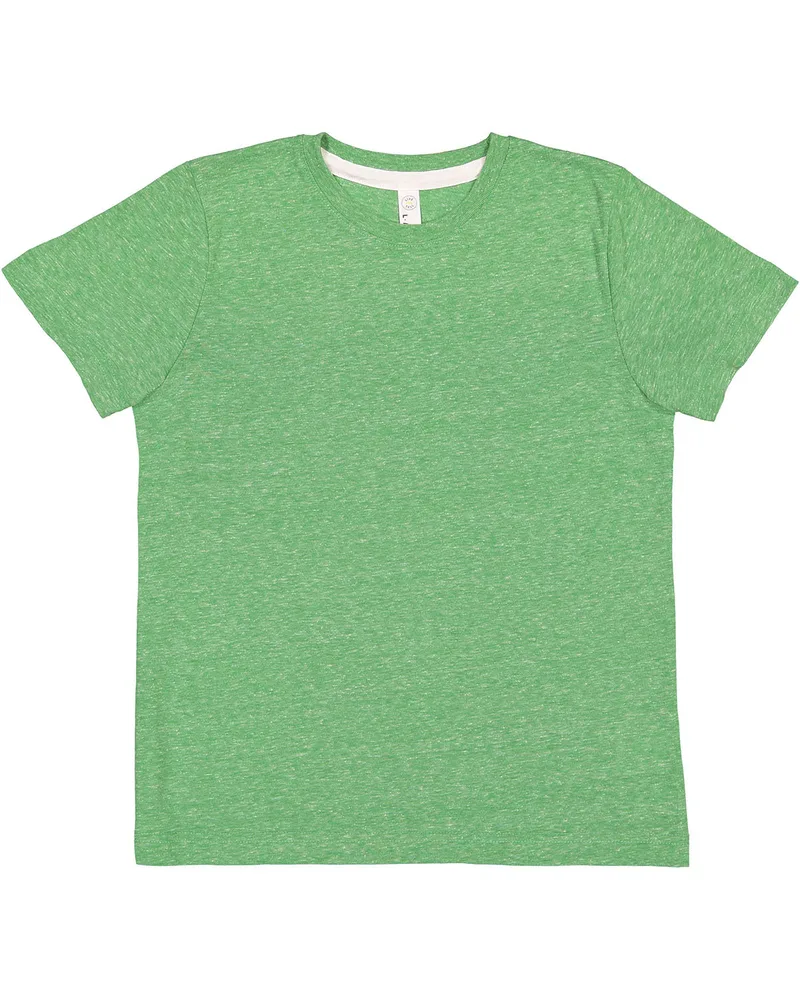 LAT Youth Harborside Melange Jersey T-Shirt view 4
