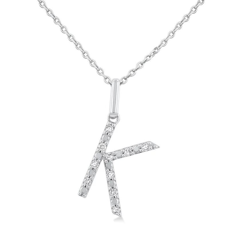 Jilco Inc Initial Necklace-K