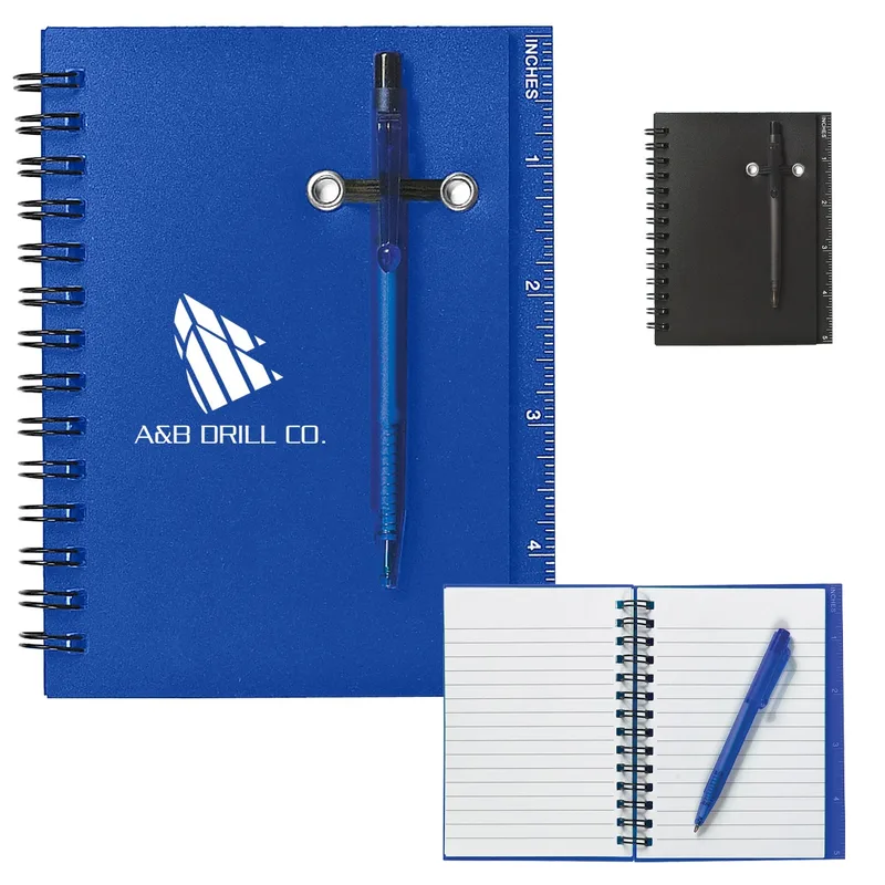 Spiral Notebook & Pen view 2
