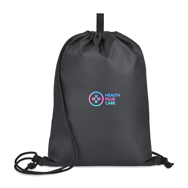 Repeat Lite Recycled Poly Cinchpack - Black