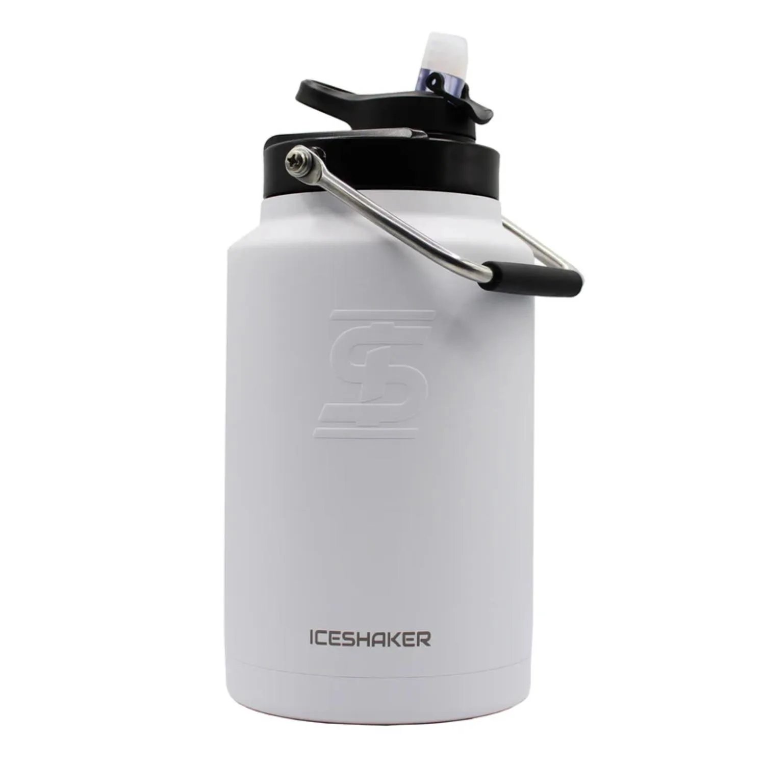128 oz Ice Shaker® Stainless Steel Insulated One Gallon Water Jug view 5