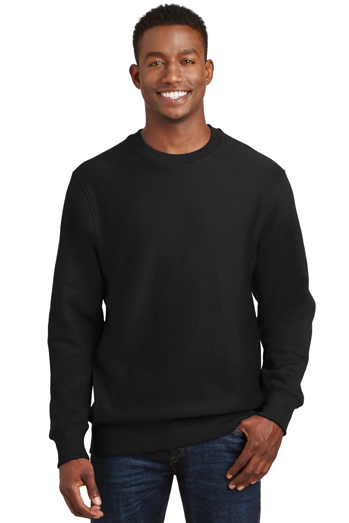Sport-Tek® Super Heavyweight Crewneck Sweatshirt.