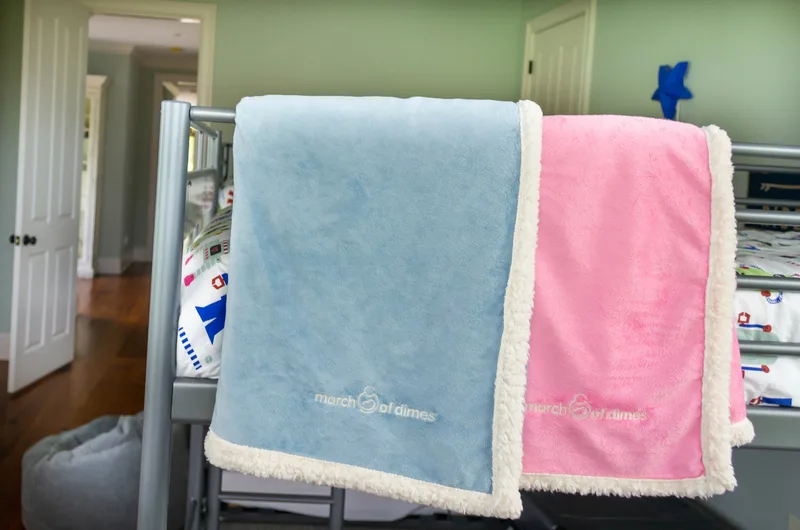Original Lambswool Throw (Embroidery)