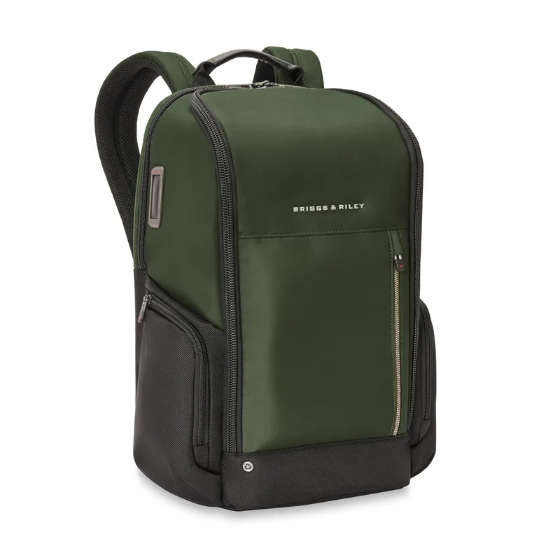Briggs & Riley H·T·A Medium Widemouth Backpack - Forest