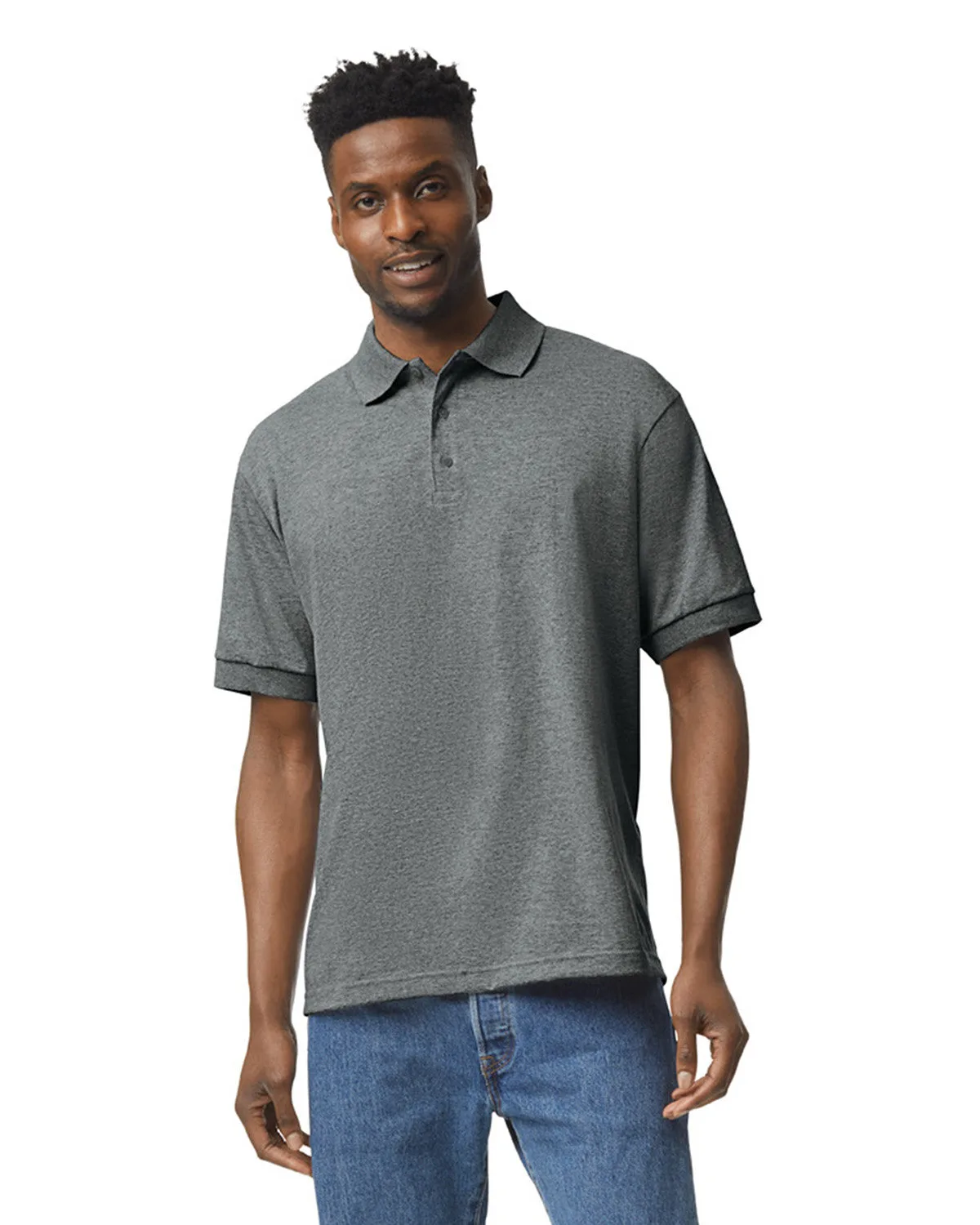 Gildan Adult Jersey Polo view 7