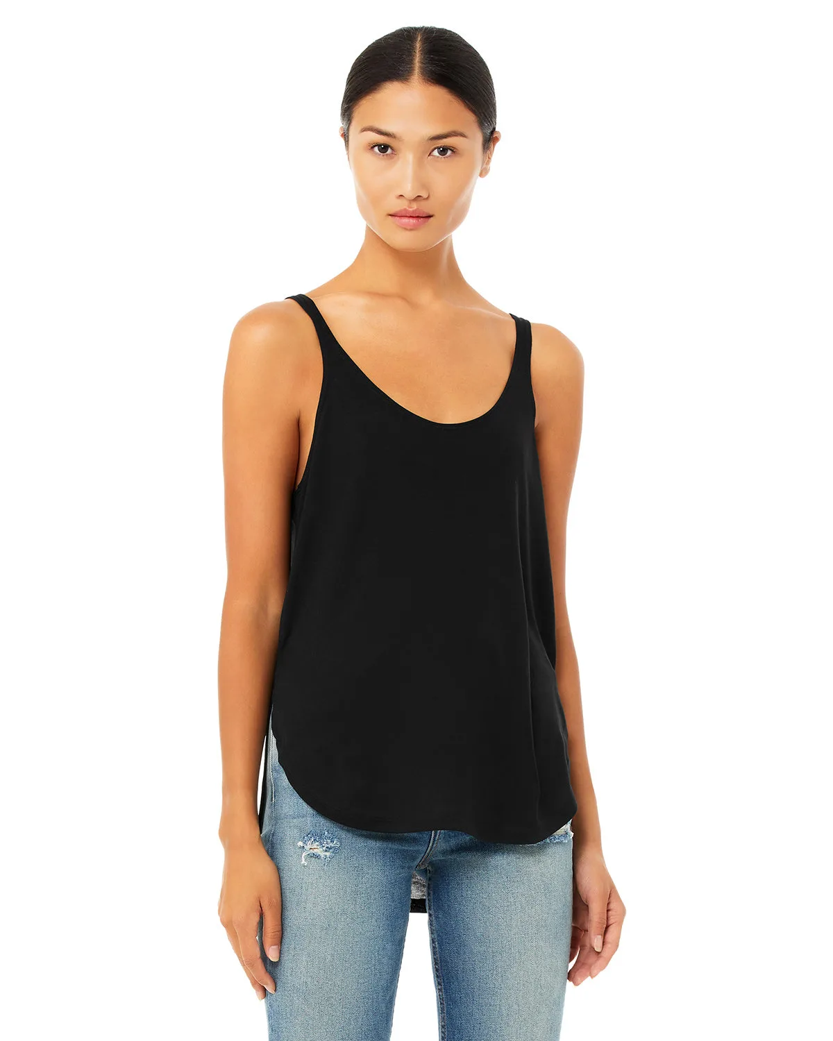BELLA+CANVAS Ladies' Flowy Side Slit Tank view 2