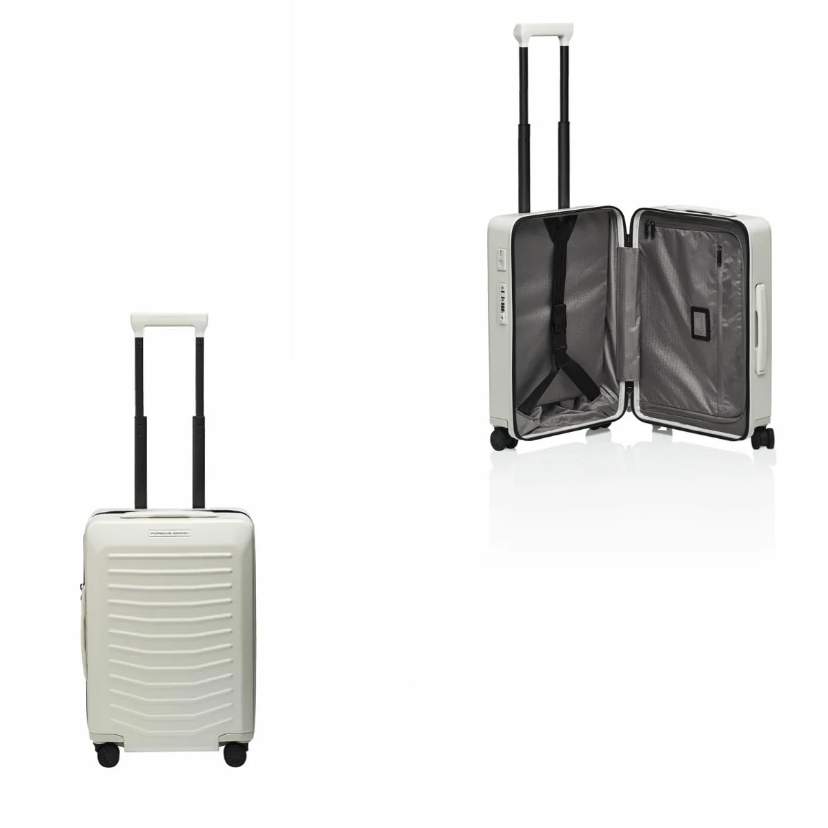 Bric's Porsche Roadster By Bric's 21" Spinner Luggage - White