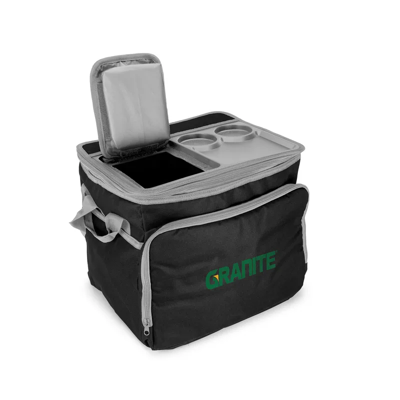 Black Top Angle Open Compartment