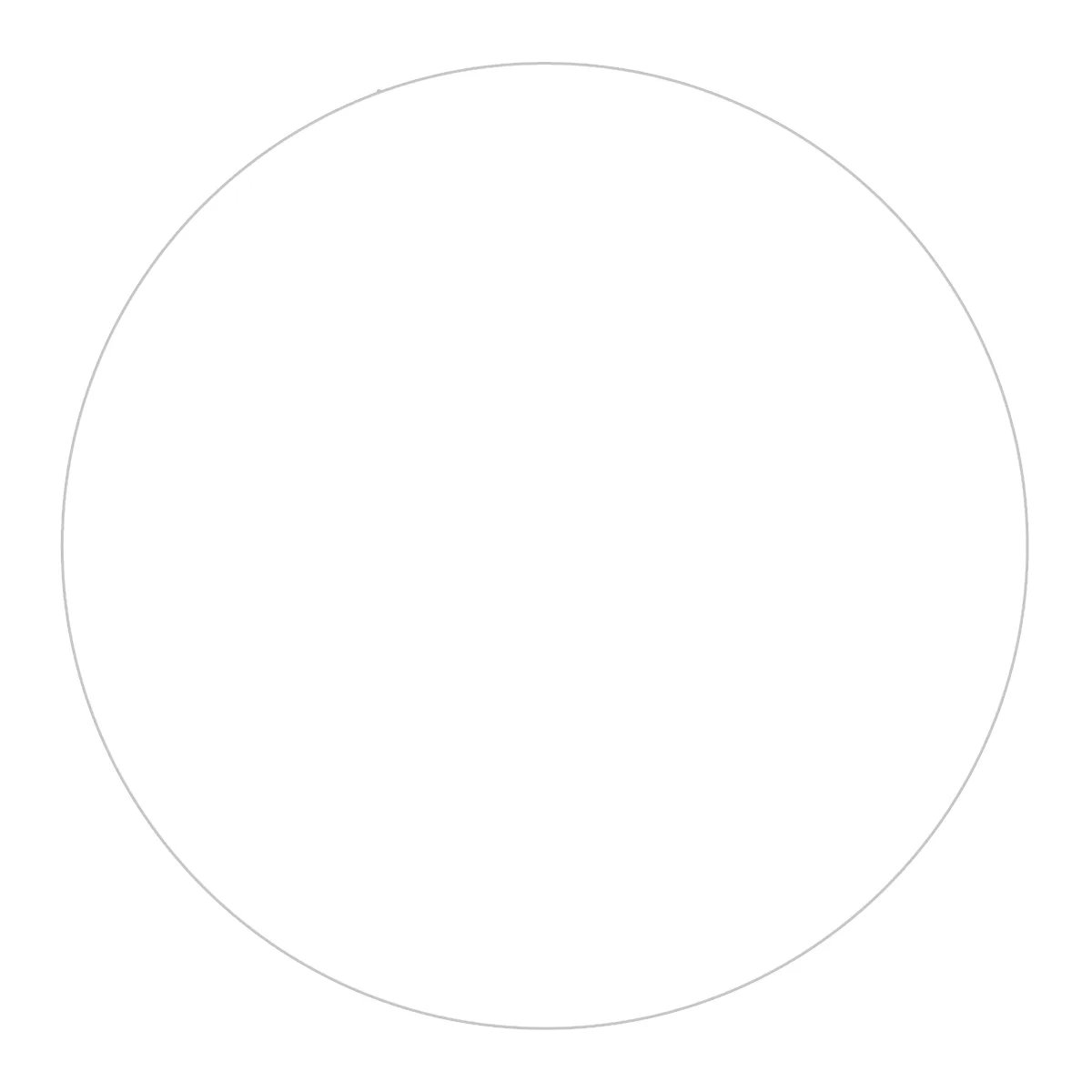 Ultra Removable Circle Sticker view 3
