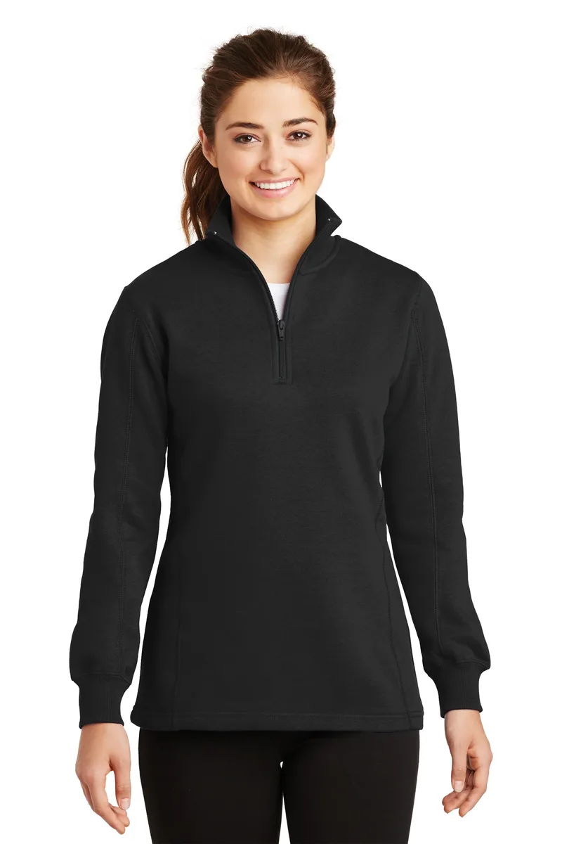 Sport-Tek® Women's 1/4-Zip Sweatshirt. view 6