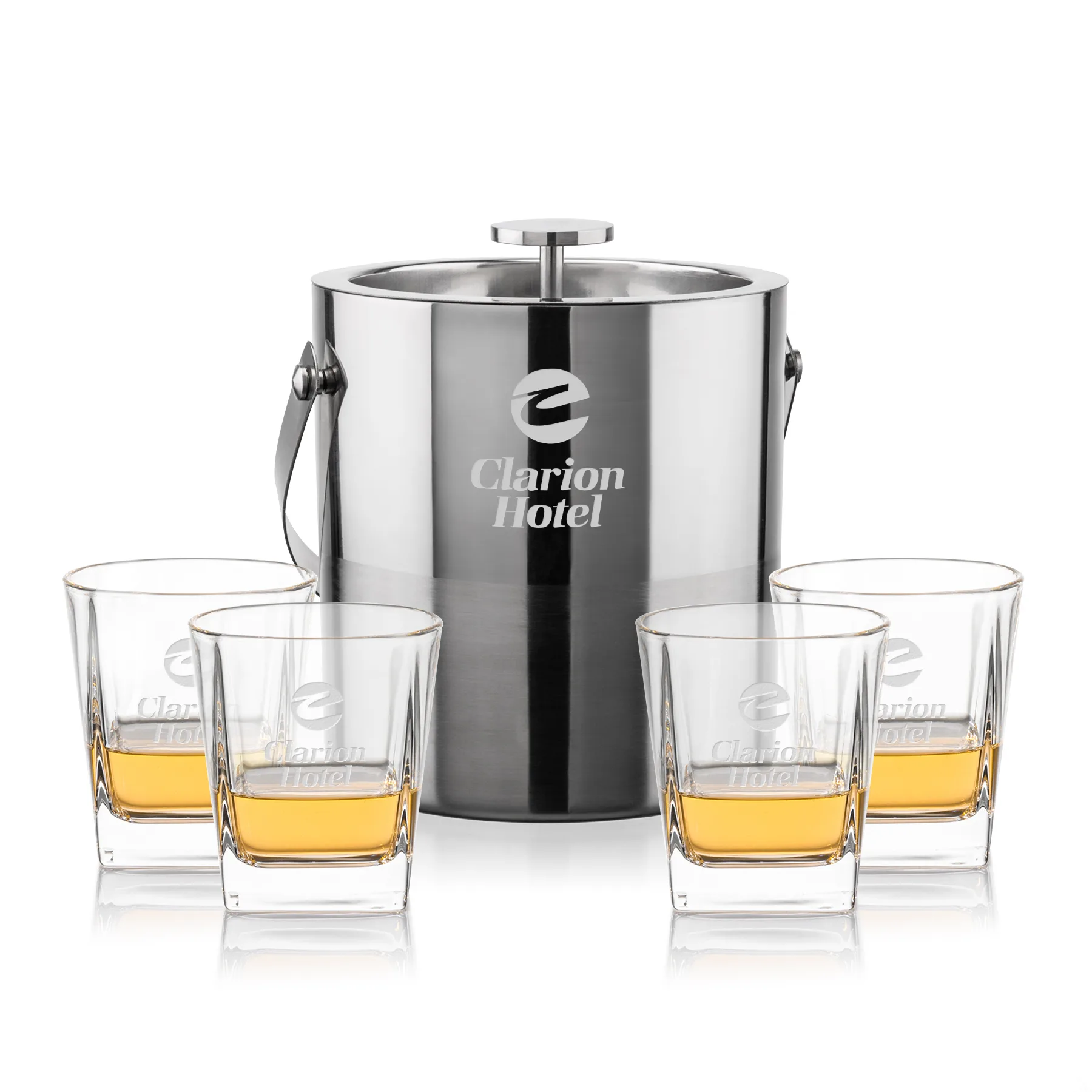 Catania Bucket Set, Laser Engraving, Set of 5