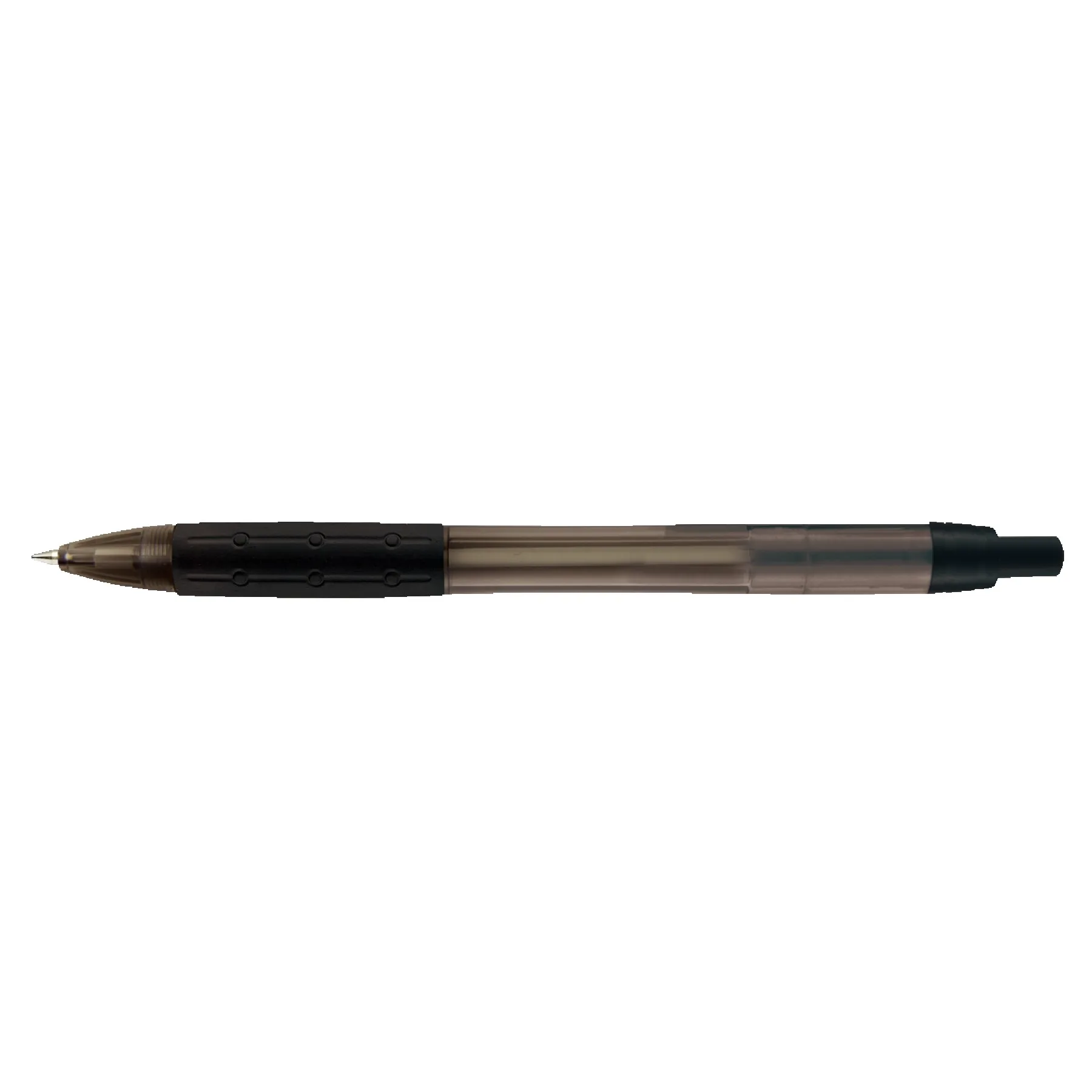 Translucent Black Blank Back View