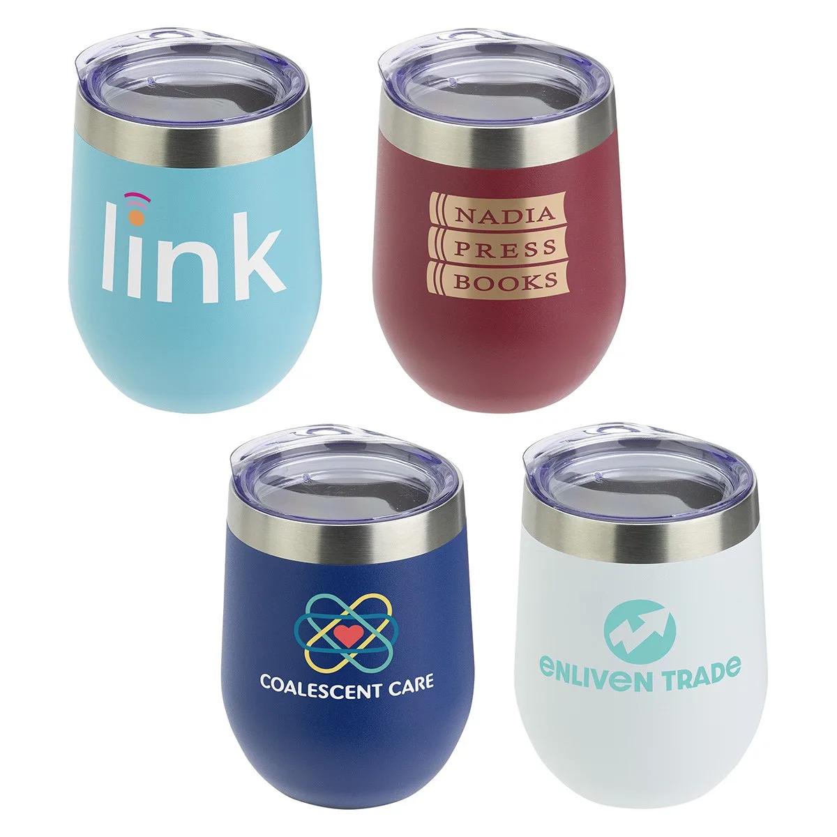 SENSO® Classic 10 oz Vacuum Insulated Stainless Steel Wine Tumbler