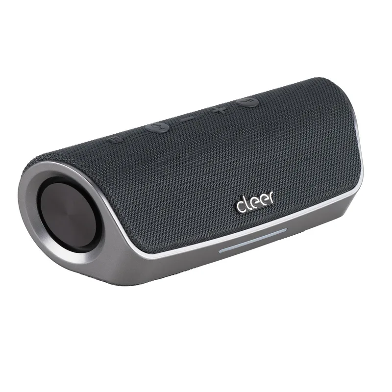 Cleer Scene Water Resistant Bluetooth Speaker - Gray