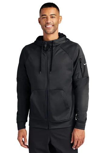Nike Therma-FIT Pocket Full-Zip Fleece Hoodie view 6