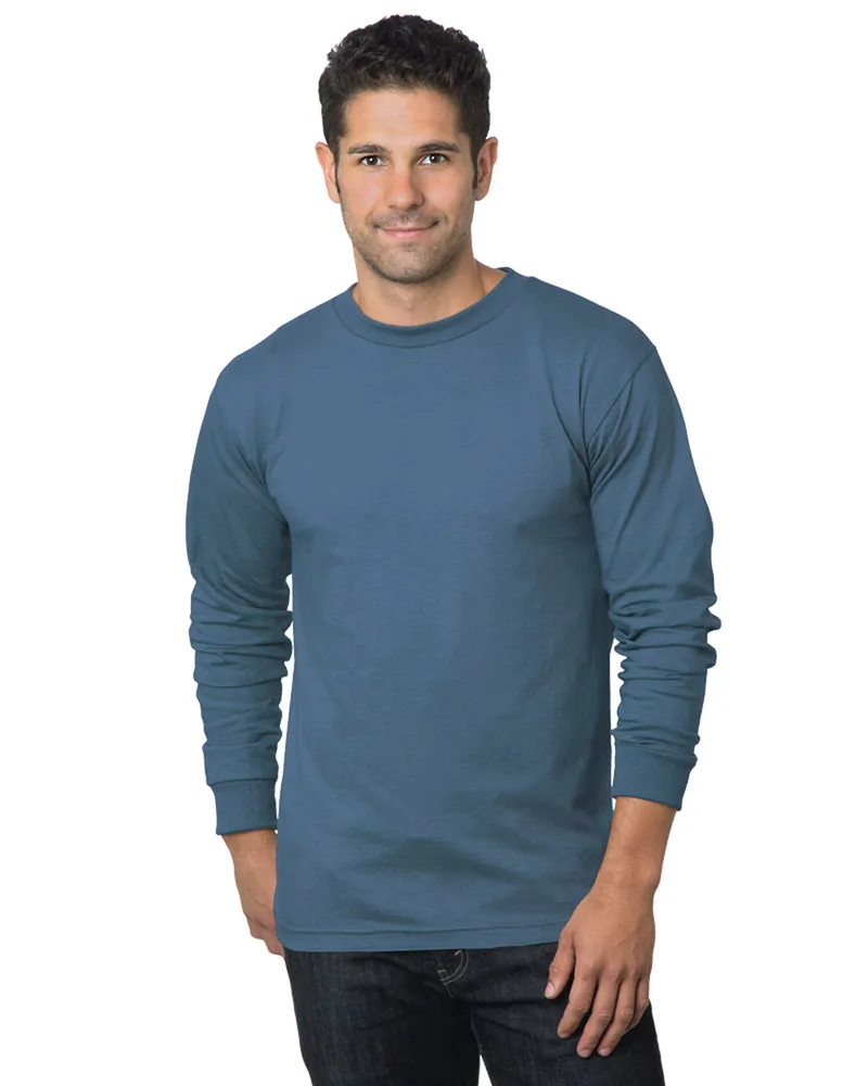 BAYSIDE Unisex USA Made Heavyweight Long-Sleeve T-Shirt view 6