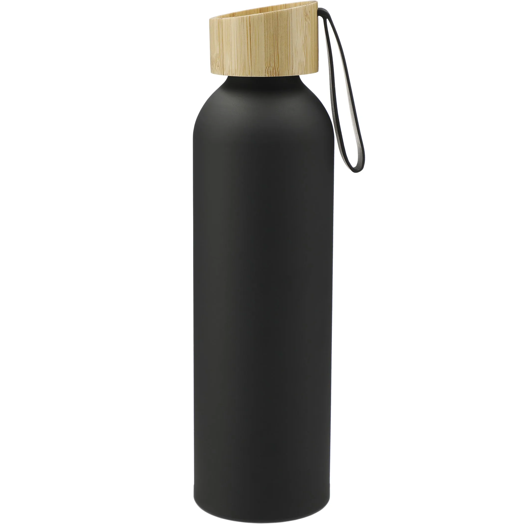 Ryze Aluminum Sports Water Bottle 22 oz with FSC® Bamboo Lid view 2