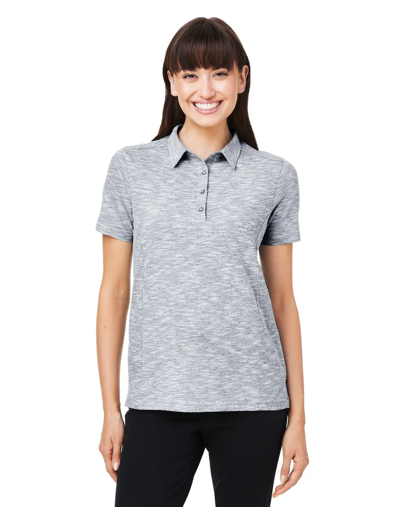 NORTH END Ladies' Eclipse Jacquard Polo